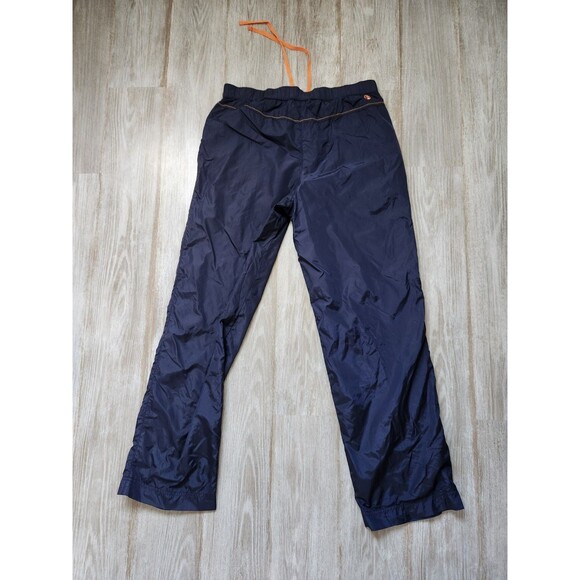 Duck Head Lightweight Lined Pants Navy Orange Drawstring Pockets Sz M - Picture 12 of 13